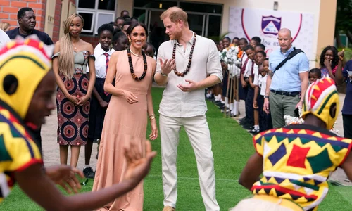 Meghan Markle și Harry în Nigeria profimedia 0871669296 jpg