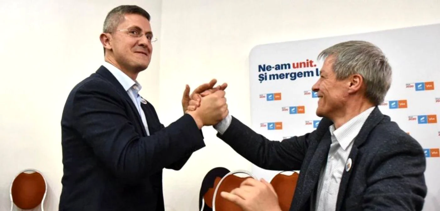 Dan Barna şi Dacian Cioloş, reprezentanţii Alianţei 2020