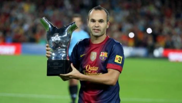 Iniesta este unul dintre cei mai buni fotbalişti ai lumii