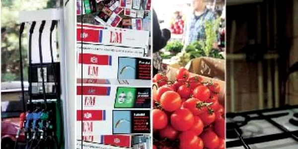 Majorarile de taxe şi accize vor afecta în special tarifele la resursele energetice şi preţurile la alimente şi vicii/ Adevărul