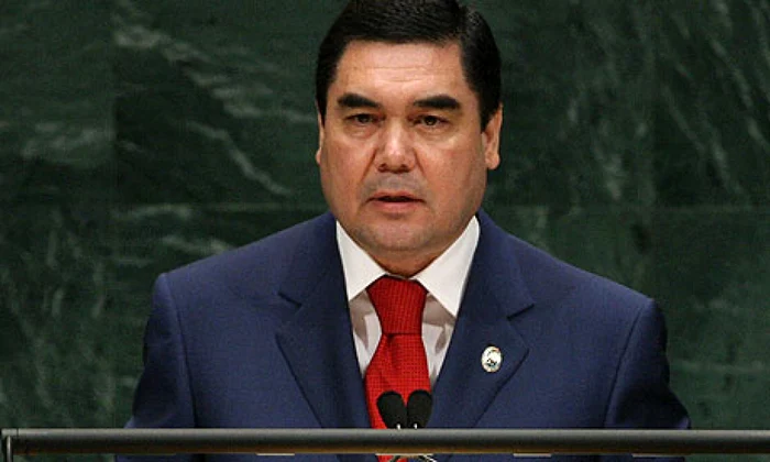 Gurbanguli Berdymukhamedov, preşedintele Turkmenistanului FOTO: guardian.co.uk