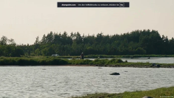 Imagine de pe insula estoniană Hiiumaa de la Marea Baltică