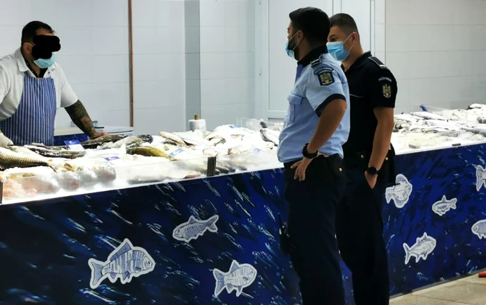 Și comercianții din halele de pește au fost verificați