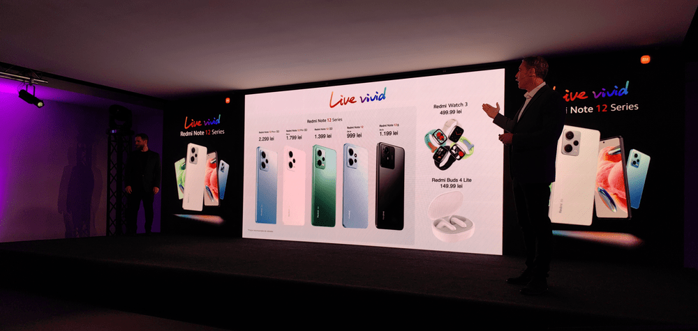 Xiaomi a lansat în România seria Redmi Note 12, Redmi Watch 3 și Redmi Buds 4 Lite. Prezentare și prețuri