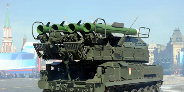 Arme Rusia sistem  Buk-2M FOTO Mediafax/AFP 