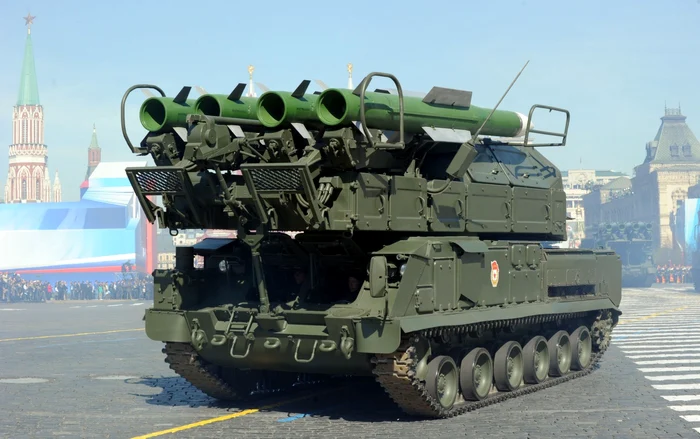 Arme Rusia sistem Buk-2M FOTO Mediafax/AFP