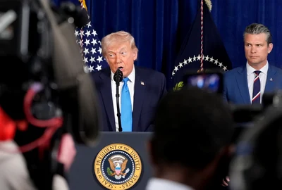 Trump  conferinta de presa despre atacul asupra Venezuelei FOTO profimedia jpg