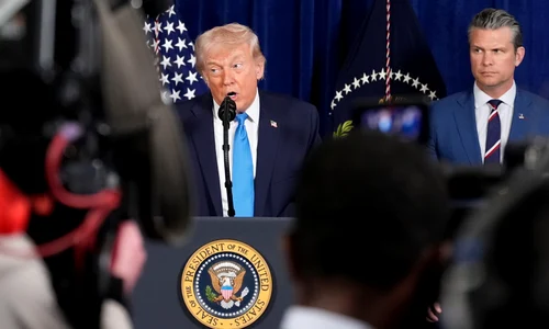 Trump  conferinta de presa despre atacul asupra Venezuelei FOTO profimedia jpg