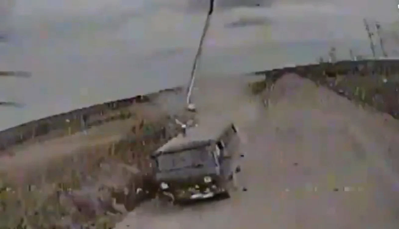Duba rusească nu a avut scăpare FOTO: Captură video X