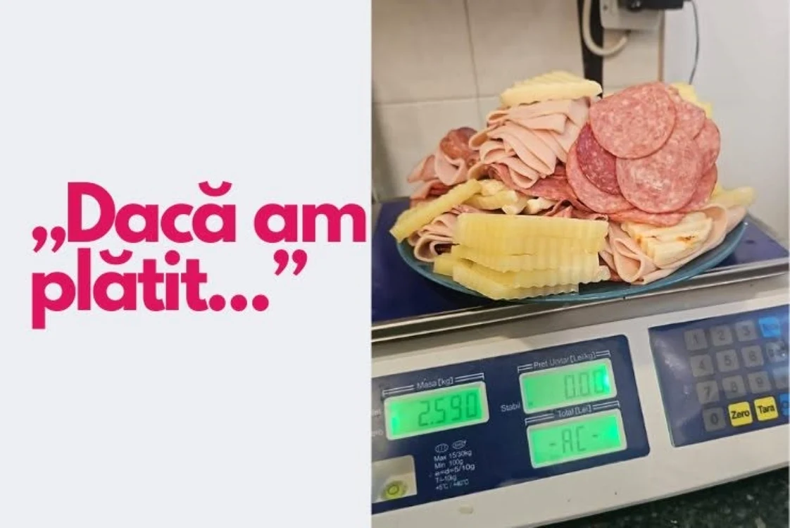 Au vrut să plece din hotel cu 2,6 kilograme de mâncare la pachet. FOTO: Adrian Gorpin