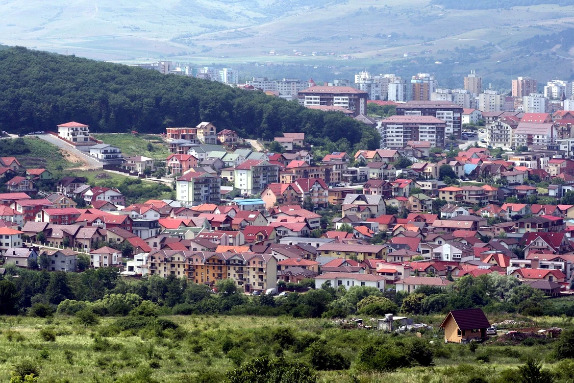 Vedere panoramică a orașului Cluj Napoca