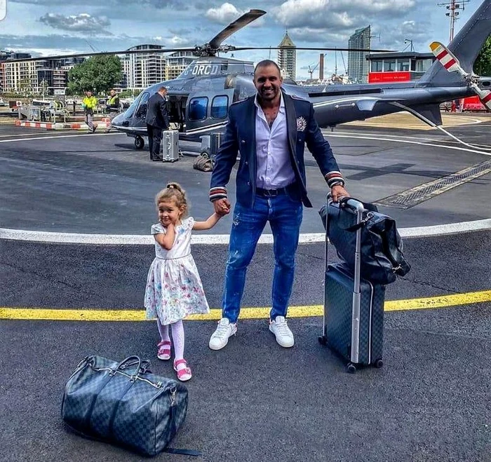 Alex Bodi a fost plecat la Londra ca să-și vadă fiica