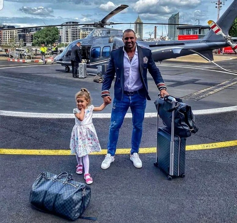 Alex Bodi a fost plecat la Londra ca să-și vadă fiica