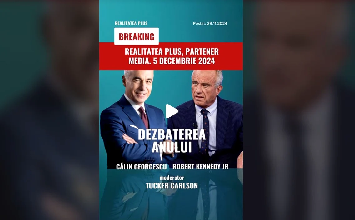 Clipuri pe Tik Tok despre Calin Georgescu si sprijinul SUA  Sursa Tik Tok (5) jpg
