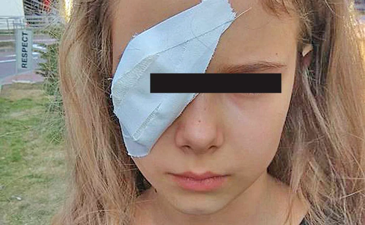 
    Copila a fost îngrijită, până la urmă, la o clinică particularăFoto: Facebook / Lucian Baltaru  