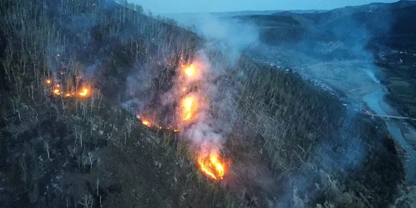 Incendiu devastator la Târgu Ocna și Dofteana FOTO ISU Bacău (2) jpg