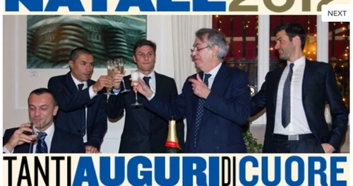 petrecere craciun internazionale milano FOTO Inter.it