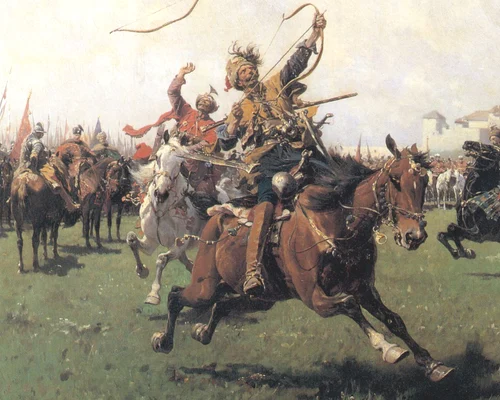 Brandt Lisowczycy, Strzelanie z łuku jpg