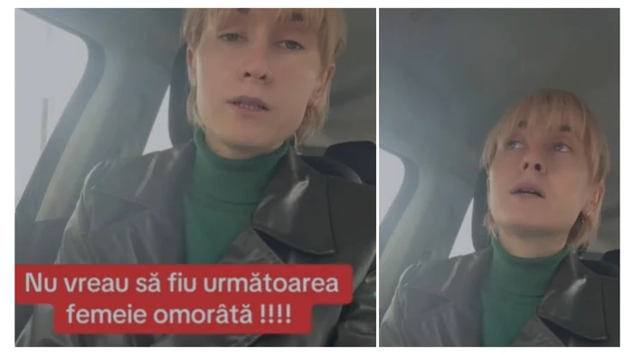 Femeia care își acuză fostul soț de violență - Foto: captură TikTok