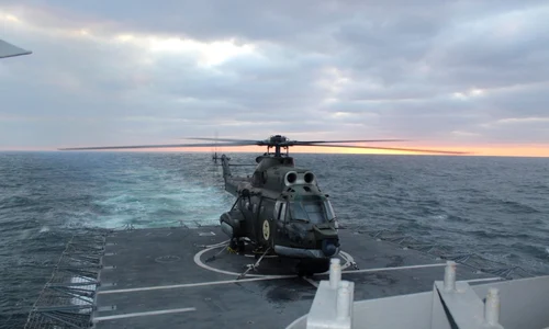 Elicopter Puma Naval FOTO Forţele Navale 