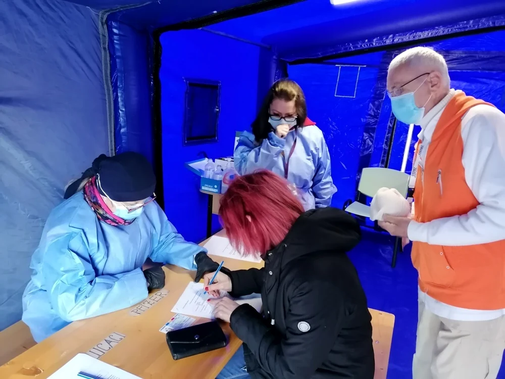 campanie de informare privind vaccinarea la slatina