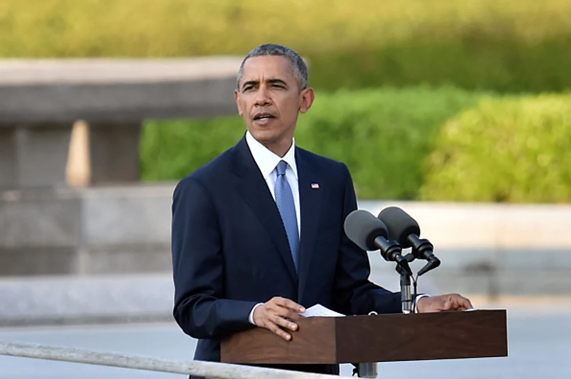 
    Barack Obama a vizitat Hiroshima. Este primul președinte american care a vizitat orașul după ce a fost devastat în rumă cu peste șapte deceniiFoto Getty  