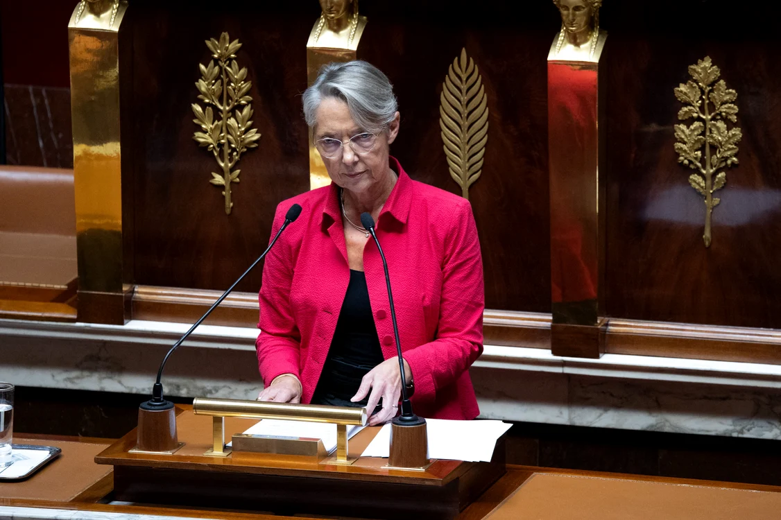 Premierul francez Elisabeth Borne FOTO Profimedia