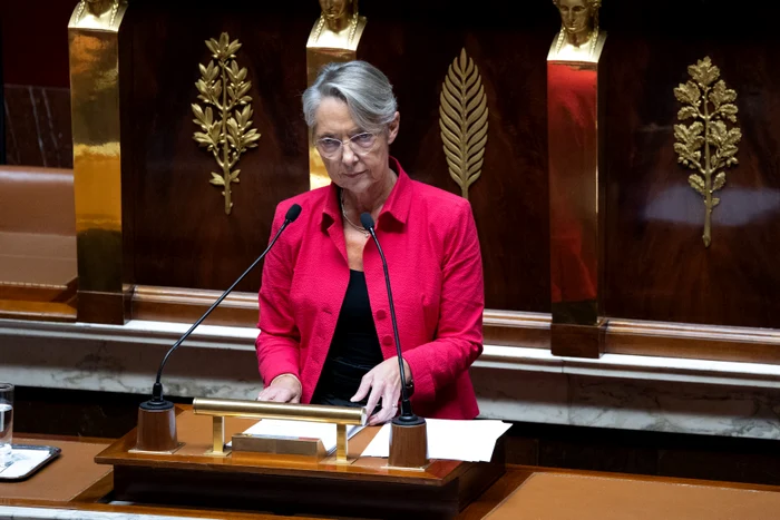Premierul francez Elisabeth Borne FOTO Profimedia