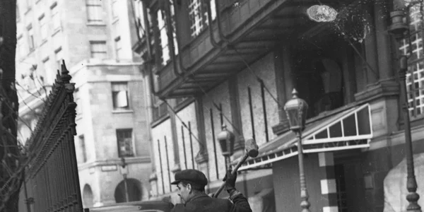 Masina pe strada circa 1940 FOTO Guliver/Getty Images