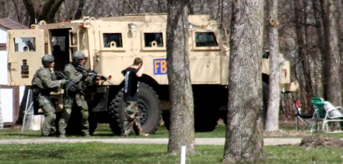 Suspectul a fost reţinut vineri într-un parc de rulote din Minnesota FOTO nydailynews.com