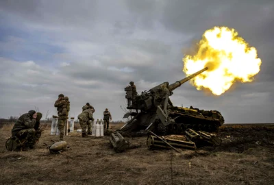 Soldați ucraineni înm Bahmut FOTO Profimedia