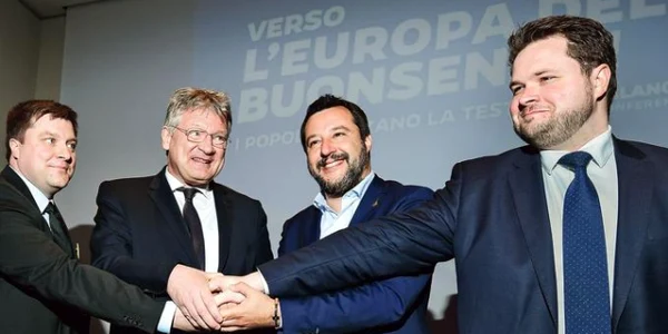 Matteo Salvini la lansarea Alianţei europene a popoarelor şi naţiunilor
