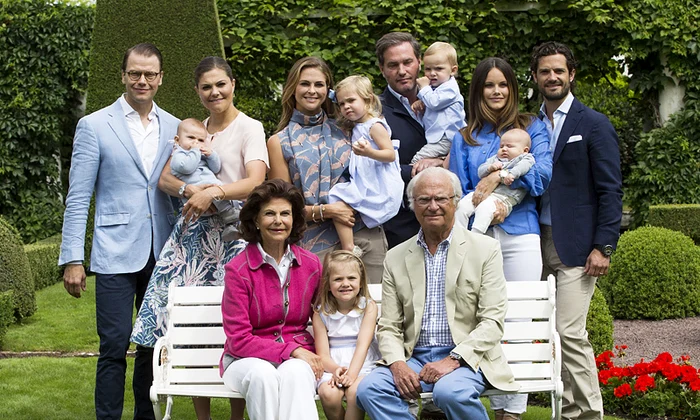 Swedish Royal Family portrait, Solliden, Sweden   15 Jul 2016 jpeg