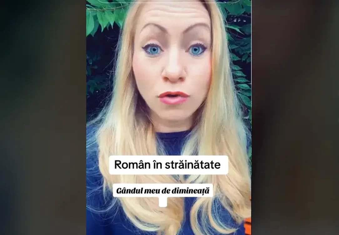 Nicoleta Gherasimoae FOTO captură video Tik Tok