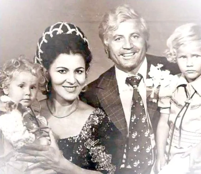 Irina Loghin, soțul și cei doi copii