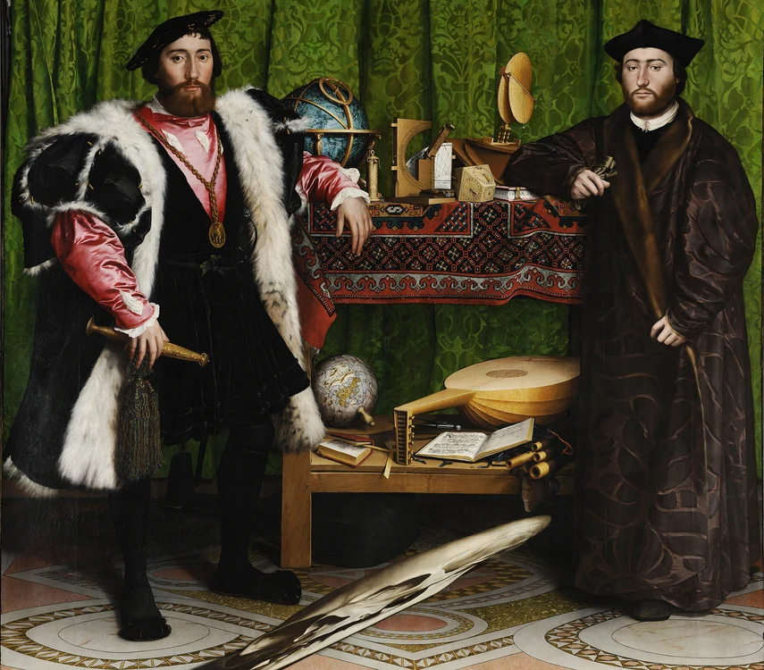 Hans Holbein, Ambasadorii © wikimedia commons