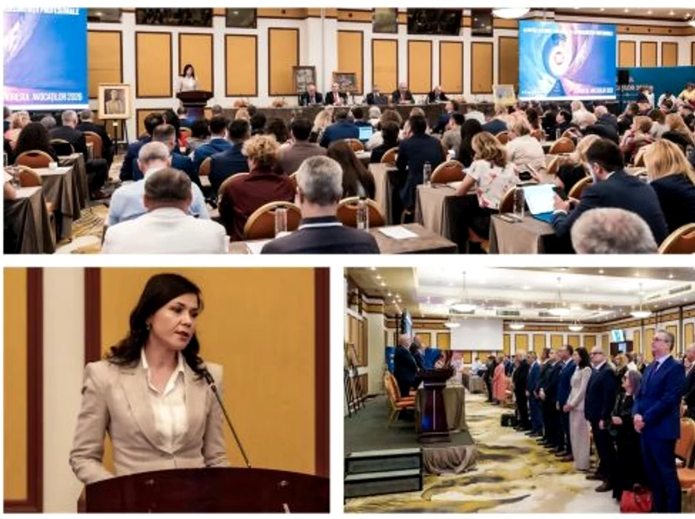 Cristina Chiriac, la Congresul Avocaților. FOTO PÎCCJ