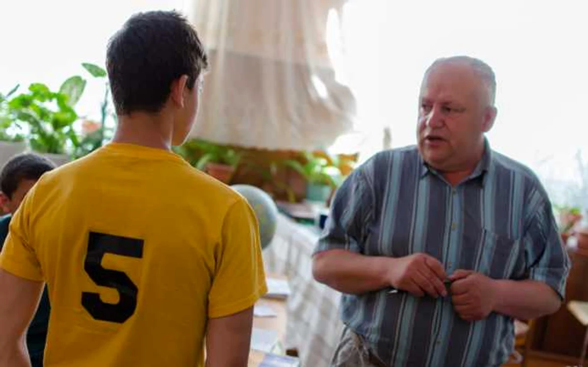 Vasile Albu educator scoala internat din Orhei FOTO Alexandru Tarlev