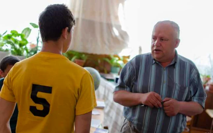 Vasile Albu educator scoala internat din Orhei FOTO Alexandru Tarlev