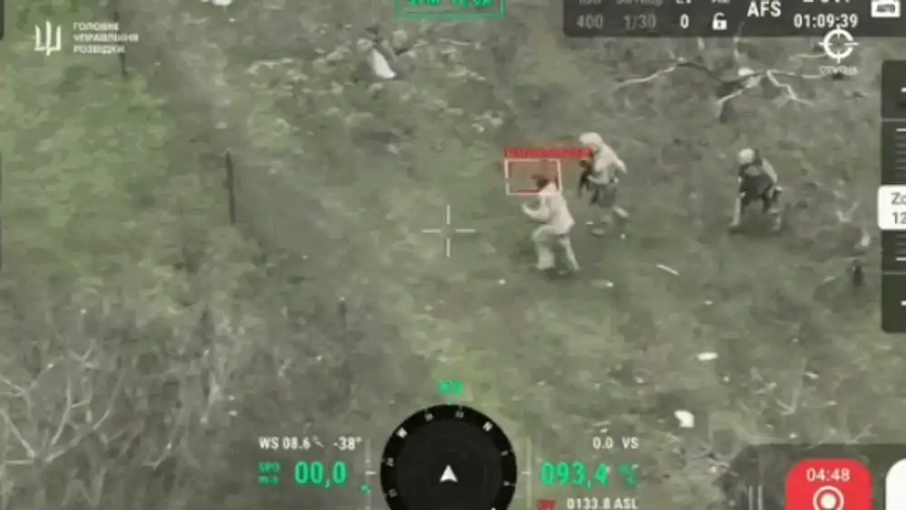 Momentul în care soldați ruși sunt luați prizonieri după o operațiune a servciilor de informații ucrainene în Zaporojie