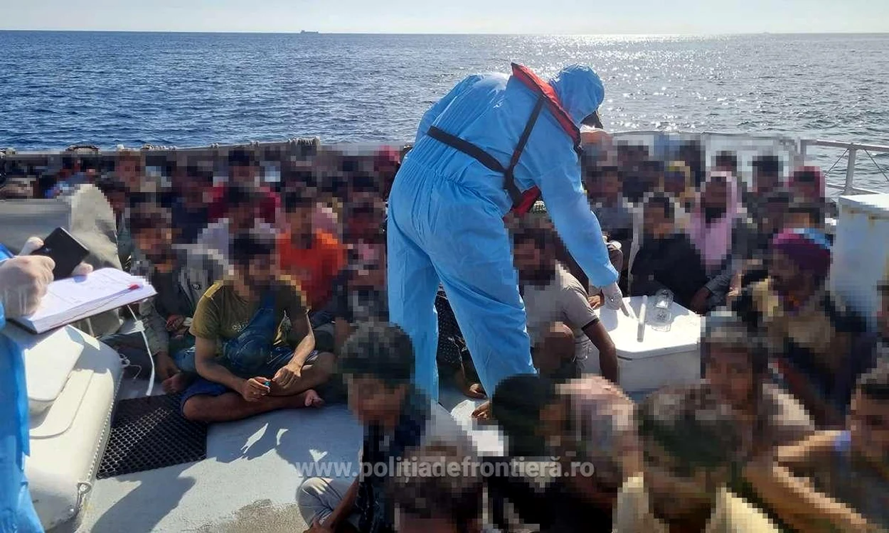 Misiunea s-a încheiat cu succes. FOTO Poliţia de Frontieră Română 