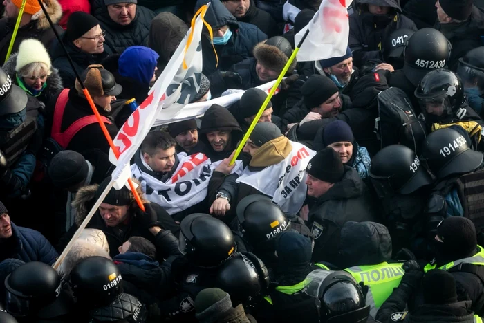 Protest Kiev, Foto Digi24