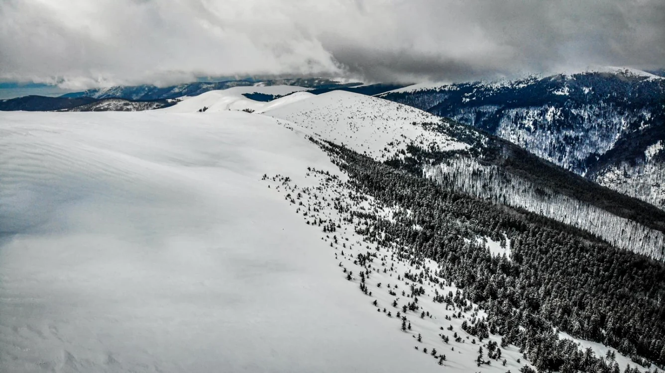 statiunea straja imagini din drona foto Complex montana Straja