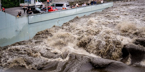 Zona de vest a Germaniei afectată de inundaţii. FOTO Profimedia