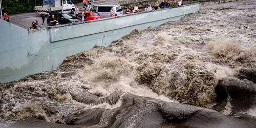 Zona de vest a Germaniei afectată de inundaţii. FOTO Profimedia