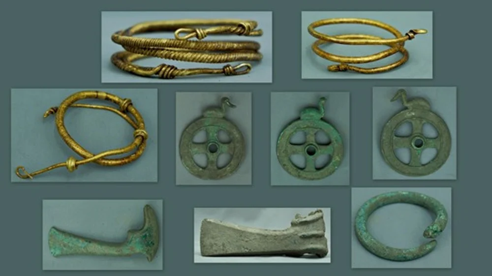 Tezaur vechi de 3.000 de ani, descoperit în Prahova: coliere de aur care ar putea rescrie istoria epocii bronzului