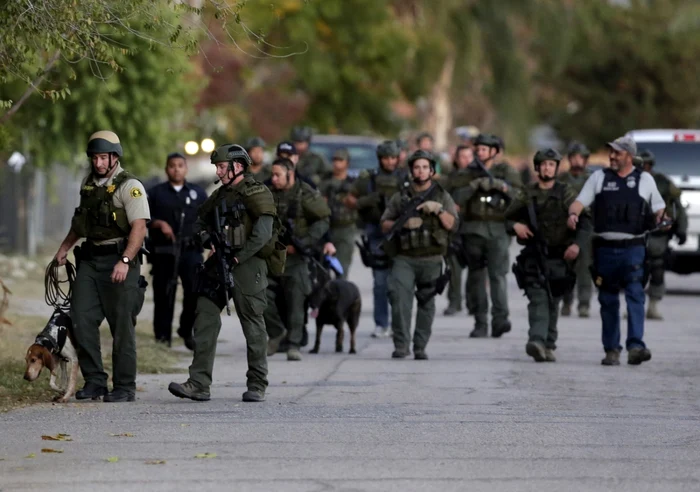 Un atac armat soldat cu 14 morţi a avut loc în San Bernardino, California FOTO AP