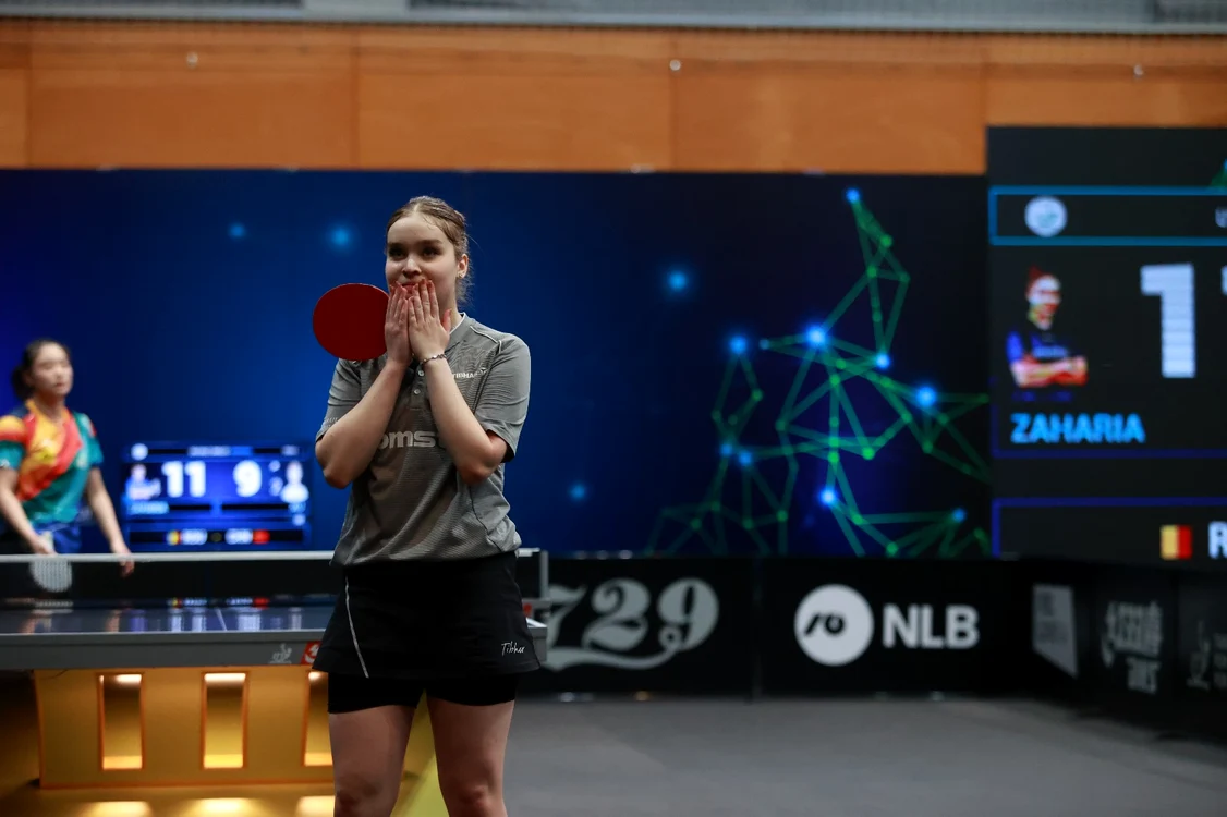 Elena Zaharia este vicecampioană mondială la tenis de masă FOTO Facebook FRTM