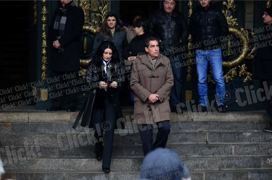 Vedete la sicriul lui Nicolaescu