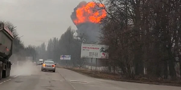 Razboi Ucraina Kiev bombardament distrugeri refugiati 24 25 februarie 2022 FOTO Profimedia